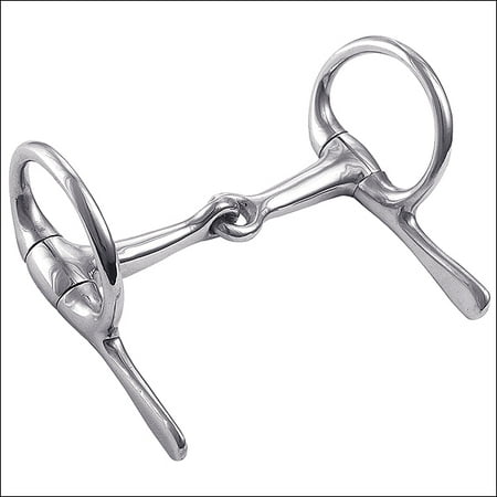 WEAVER LEATHER MINIATURE HORSE BIT 3 1/2 INCH SNAFFLE (Best Snaffle Bit For Strong Horse)