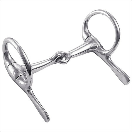 - WEAVER LEATHER MINIATURE HORSE BIT 3 1/2 INCH SNAFFLE MOUTH