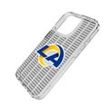 thumbnail image 2 of Los Angeles Rams iPhone Clear Text Backdrop Design Case, 2 of 6