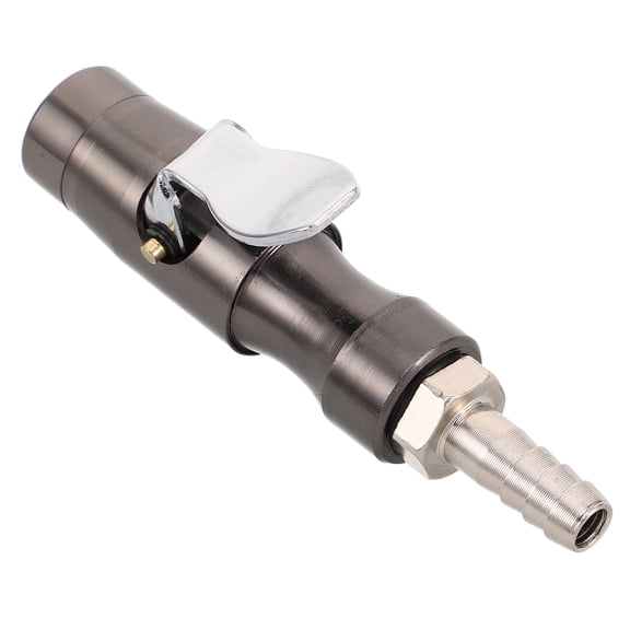 MLINS 1 Set Heavy Duty Air Chuck Tire Air Chuck Locking Tire Inflator Hose Air Pressure Gauge Self Locking Air Nozzle for Car