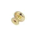 thumbnail image 3 of Unique Bargains Metal Round Door Pull Knob Gold Tone- 0.12' Hole Diameter-5 Pack, 3 of 4