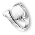 thumbnail image 2 of Classic Victorian Spoon Ring Women's Stainless Steel Open Adjustable Band Fantasy Forge Jewelry, 2 of 5