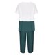 thumbnail image 5 of Traje de cintura de color sólido de verano para mujer Traje de dos piezas casual de moda Wmkox8yi bvn1009, 5 of 8