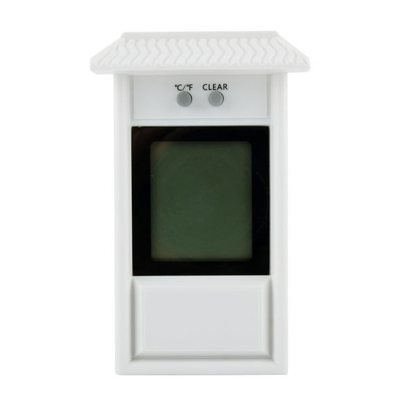 Digital Thermometer Display Max Min Greenhouse Garden Indoor Outdoor Wall Room