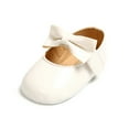 thumbnail image 6 of Gyratedream 0-18M Baby Girl Princess Bow Crib Shoes Patent Leather Party Dress Outfit Shoes, 6 of 6