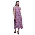 thumbnail image 1 of Bimba Robe de Plage d'Été pour Femmes à Dos Nu Imprimé Floral - Très Grande Taille, 1 of 6