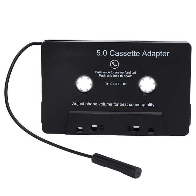 Tape Converter, Built-in Microphone Cassette Adapter USB Charging Easy To Operate for Automobile for Car