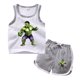 thumbnail image 1 of Kids Baby boy Clothing Sets Cartoon Mickey Mouse Clothes Set Cotton Baby Tops + Baby Shorts 2Pcs Sportsuit Set Summer ropa18M Gao Jinjia LED, 1 of 2