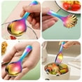 thumbnail image 3 of RKSTN Mini Spoon, Shell Spoon, 3 Sticks, With Storage Box, Color, 3 of 5