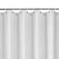 thumbnail image 4 of Utopia Alley Waffle Weave Shower Curtain for Bathroom, 120 GSM Weighted Polyester Bath Curtain (71" W × 71" H, White), 4 of 12
