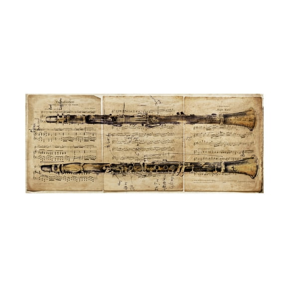 Symposium Design 'Clarinet' Canvas Art