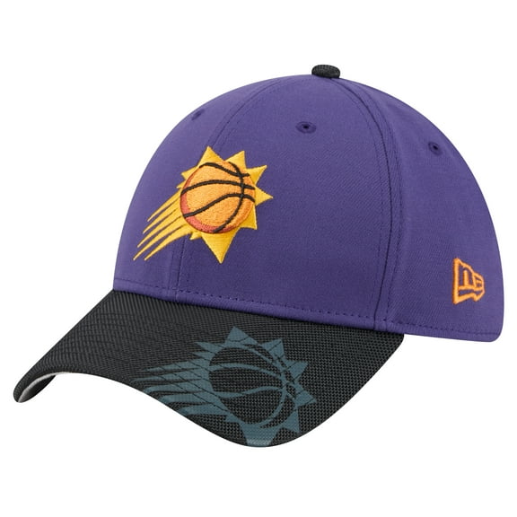 Men's New Era Purple Phoenix Suns Sport Night 39THIRTY Flex Hat