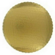 Vineland Packaging RP 16573 PEC 10 in. Gold Laminated Corrugated Circle - Case of 200
