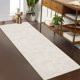 thumbnail image 5 of Qinaqin 2*6ft (61*183cm) 100% Polyester Rug 350Gsm Velvet cm de Anchoeight (Total About 1150Gsm) Pearl Cotton Tpr Anchoashed Folding Backing Carpet Plain Te x ture Carlo, 5 of 8