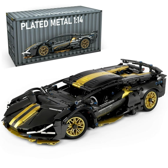 Set de construcción GEVINST, coches de carreras deportivos coleccionables a escala 1:14
