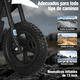 thumbnail image 5 of Mini Moto Cross Eléctrica Infantil Honey Whale BDQ-6988 Negro, 5 of 7