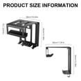 thumbnail image 2 of Wall Mounted Bicycles Storage Rack Horizontal Indoor Bike Rack Race Bike Wall Bracket Bicycles Stand Easy to Install, 2 of 3