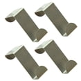 thumbnail image 1 of ganchos de acero inoxidable para puerta de armario, resistentes a la corrosión y multifuncionales., 1 of 13