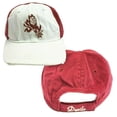 thumbnail image 3 of NCAA par Signatures Arizona State ASU Sun Devils Chapeau Brodé à Visière Courte en Velours Côtelé Rouge avec Sangle Arrière, 3 of 4
