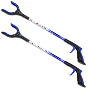 RMS 2-Pack 34" Extra Long Grabber Reacher (Blue)