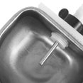thumbnail image 4 of KAKOWELY small water bowl Stainless Steel Rabbit Water Bowl Automatic Drinking Waterer For Rabbits Small Pets Convenient Pet Drinking Cup Ideal Rabbit Cages And Kennels, 4 of 4