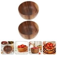 thumbnail image 4 of Miangastore Japanese Style Cereal Rice Soup Bowls Light Brown 2Pcs, 4 of 8
