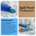 thumbnail image 4 of GORILLA GRIP Shelf Liner for Kitchen Cabinets Non Adhesive Drawer Liners DripGuard 12x120 Inch Turquoise, 4 of 10