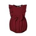 PatPat Family Matching Dresses Burgundy Baby Girl 36 Months Mommy and