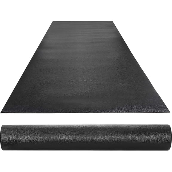 Sunshen Exercise Equipment Treadmill Mat, 8x3 FT Anti-Slip Workout Mat 0.22 Inch Thick Floor Protection Noise-Reducing Exercise Mat for Home, Gym, Yoga, and Weightlifting
