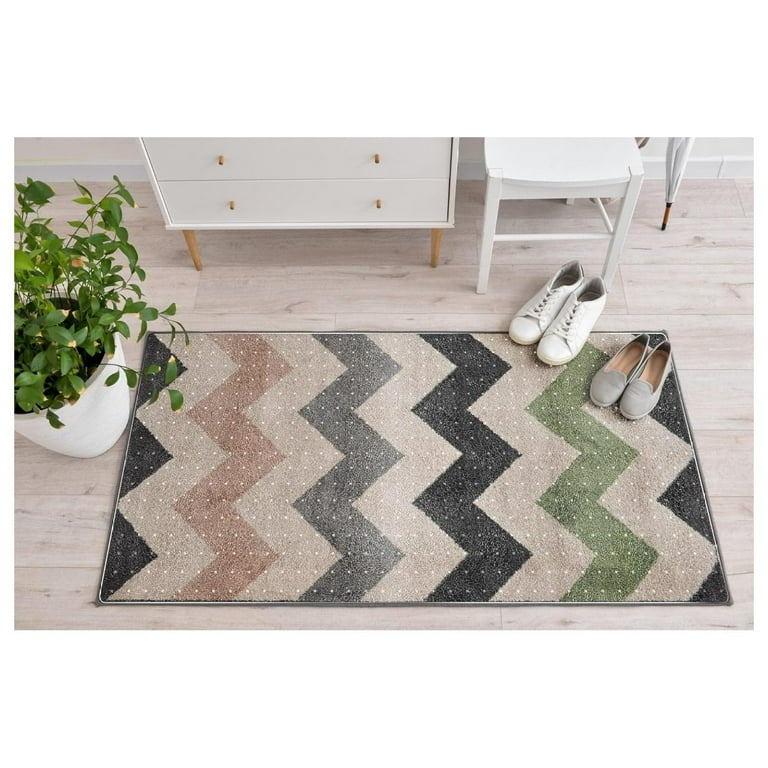 Clear Carpet Runner USA Made Safe 24 x 60 Inch 2mm Thick Clear Cleated Vinyl Clear Floor Protector for Carpet Clear Rug Protector for Area Rug Walmart