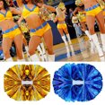 thumbnail image 4 of CSChome Balle Fleurie de Couleur Vive avec Pompons Métalliques - Double Tête, Balle Fleurie de Pom-Pom Girl avec Poignée, Sports d'Équipe, Fête, Enfants Adultes, 4 of 7