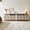 White, variant on SICOTAS Boho TV Stand for TVs up to 65", Rattan 29.5" Tall Entertainment Center with Storage Cabinets & Adjustable Shelves , TV Console Table for Living Room, White Oak