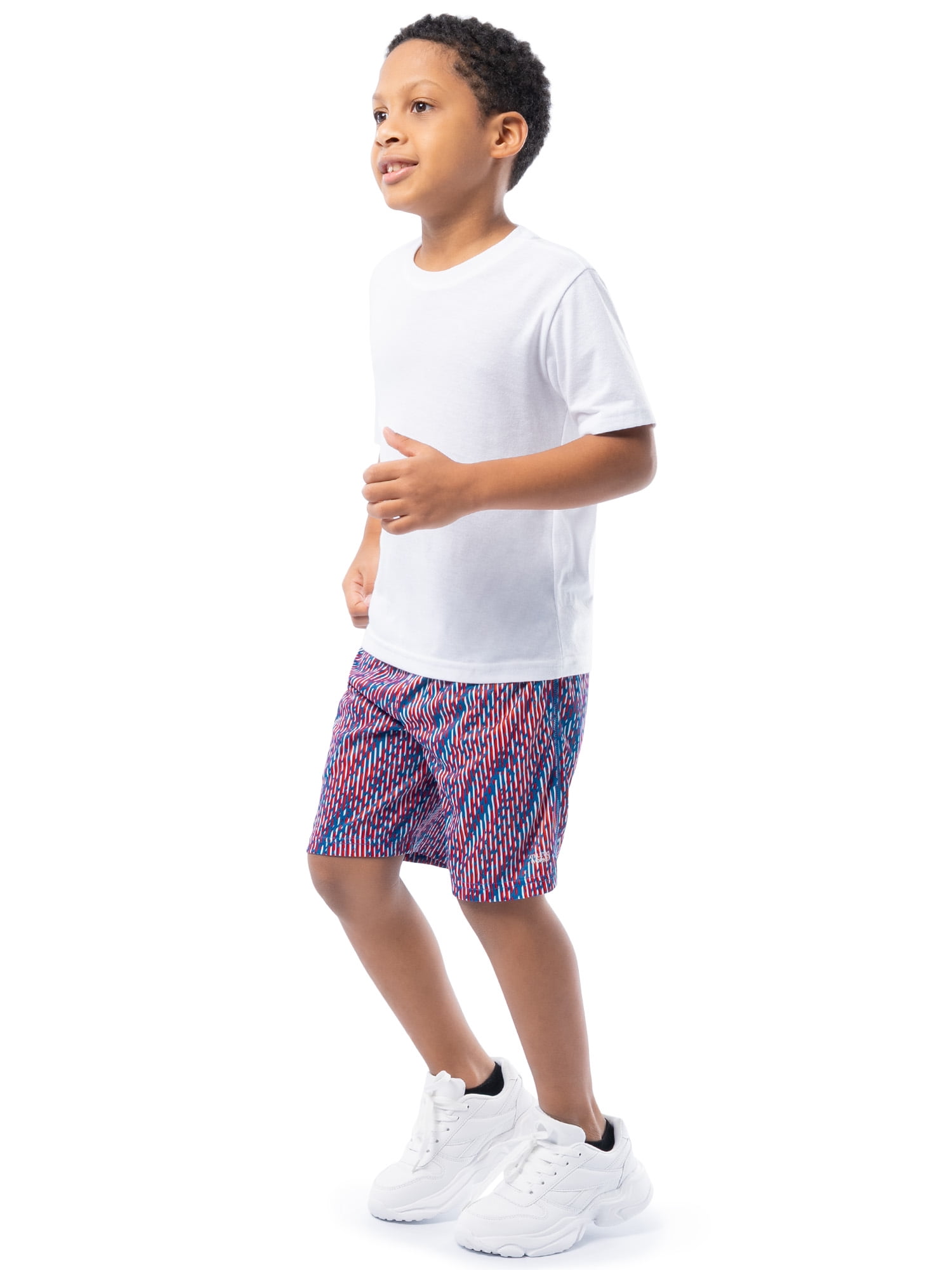 Athletic Works Boys Core Performance Shorts, 2-Pack, Sizes 4-18 & Husky