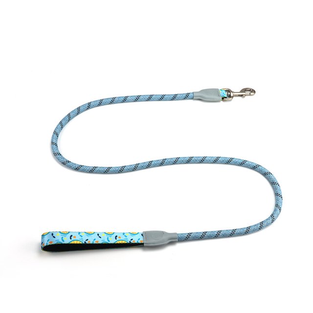 Heavy Duty Dog Rope Leash With Ultra-Soft Padded Handle Wear-resistant Reflective Dog Leash For Small Medium Large Dogs