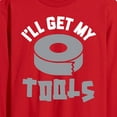 thumbnail image 2 of Instant Message - I'll Get My Tools - Men's Long Sleeve T-Shirt, 2 of 5