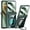 Green, variant on ELEHOLD For Motorola Razr 2025/2024 with Front Screen Protector,360° Rotating Ring Kickstand Magnetic Mag-Safe Compatible Clear Cover with Hinge Protector Anti-Yellow PC Back,Black