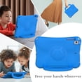 thumbnail image 6 of EVA Kids Case for iPad mini 1/2/3/4/5, Lightweight Convertible Handle Stand Child-Proof Shockproof Protective Rugged Case for iPad mini 1/2/3/4/5, Blue, 6 of 6