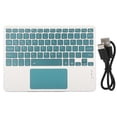 thumbnail image 2 of Ultra Thin Cordless Keyboard, with Touchpad - Low Noise, Fast Typing, Wide Compatibility for Smartphones, Tablets, Laptops, 2 of 7