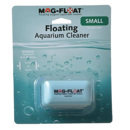 Mag Float Floating Magnetic Aquarium Cleaner - Acrylic Small (30 (Best Cleaner Fish For Small Tank)
