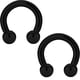 thumbnail image 1 of 2pc Horseshoe Circular Barbell | Surgical Steel | 00g 0g 2g 4g 6g 8g 10g 12g 14g 16g 18g yu, 1 of 5