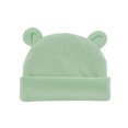 thumbnail image 1 of Gorro de bebé para niños y niñas, gorro de bebé para bebés recién nacidos, gorro pequeño con orejas de bebé, doble capa, cálido, de 0 a 1 años, 1 of 6