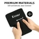 thumbnail image 4 of Cojín decorativo con forma de tecla Enter grande con USB, ideal para aliviar el estrés en la oficina, perfecto para la siesta o como juguete desesperante (Negro), 4 of 8