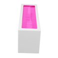 thumbnail image 4 of FYBTO Silicone Cosmetic Storage Box Lipstick Makeup Storage Organizer Case Container for Cosmetics(White Rose Red )-090401, 4 of 5
