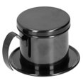 thumbnail image 4 of Coffee Pot 304 Stainless Steel Drip Coffee Maker Infuser for Hone Kitchen Office UseBlack, 4 of 20