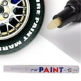 thumbnail image 1 of Oil Based Paint Pen Car Tyre Tire Metal Marker Tire Paint Pen Marker Lettering Ink For Car Vehicle Motorcycle Tyre 10ml, 1 of 9