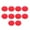Red, variant on 10 Pieces Spot Markers Sit Floor Spots Circles Self Sticky 4 inch Spot Marker Sticker for Sports Teacher Tools Teaching Yoga Exercise Blue