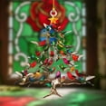 thumbnail image 4 of Hummingbird Christmas Ornament, Hummingbird Ornaments For Christmas Tree, Gift for Bird Lovers-2025, Winter Christmas Hummingbird Stacking Tree Ornament (1PCS), 4 of 8