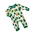 thumbnail image 2 of Onlypjs Family Matching Christmas Pajamas Set – Festive Christmas Tree Print Holiday Sleepwear for Women, Men – Cozy Long Sleeve Top & Pants, 2 of 8