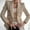 Beige, variant on LoyisViDion Coat Elegant Business office Work Women Lady Solid Button Suit Jacket Coat Outwear Black 8(L)