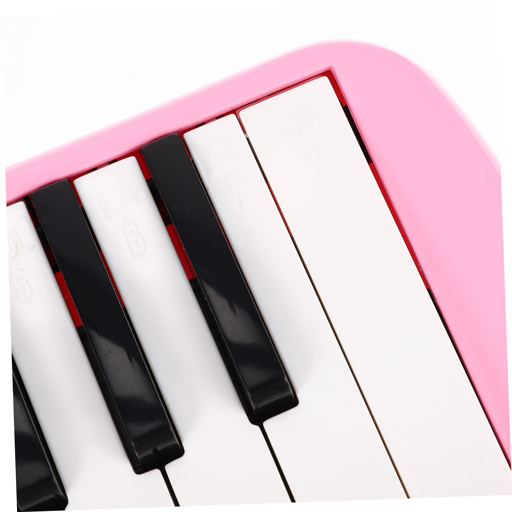 UPKOCH Children Melodica Instruments Music Education 32 Keys Melodica in Pink 1Set